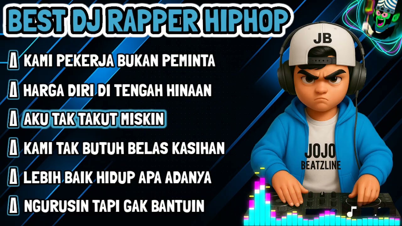 🎧KAMI PEKERJA BUKAN PEMINTA🎶 || BEST DJ RAPPER HIPHOP || AKU TAK TAKUT MISKIN |#djhiphop #rap #djrap