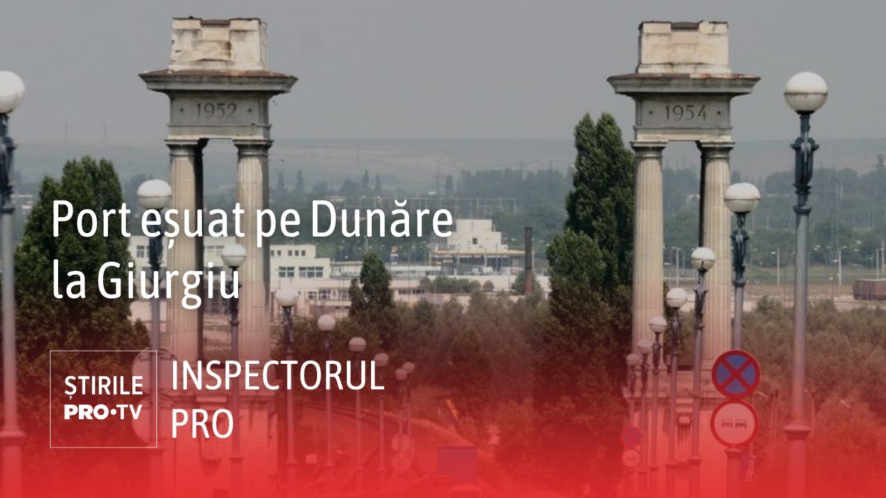Primăria Giurgiu a reușit imposibilul: ponton plutitor construit pe uscat | INSPECTORUL PRO
