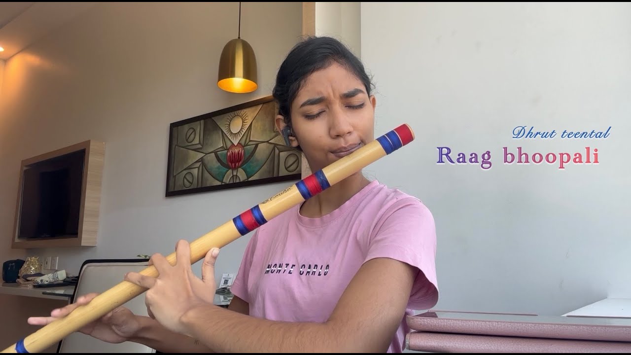 Dhrut bandish in raag bhoopali / Flute / Harshita Giri  #music #classicalmusic #flute #youtubevideo