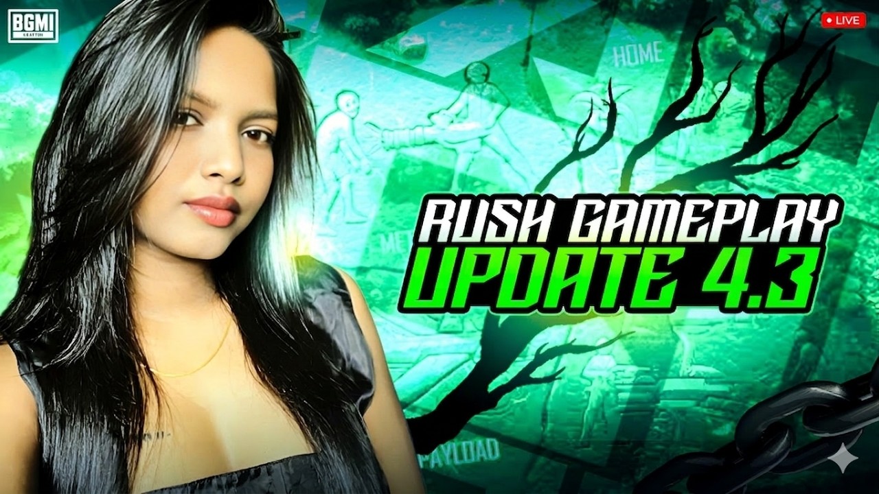 NEW UPDATE 4.3 | GIRLGAMER || #bgmi #girlgamer #shortslive #shorts #explore