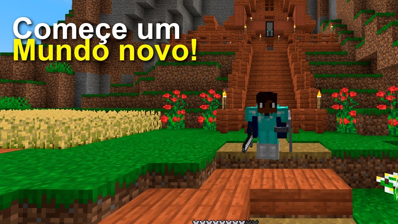 Eu Criei o Mundo dos Meus Sonhos no Minecraft!