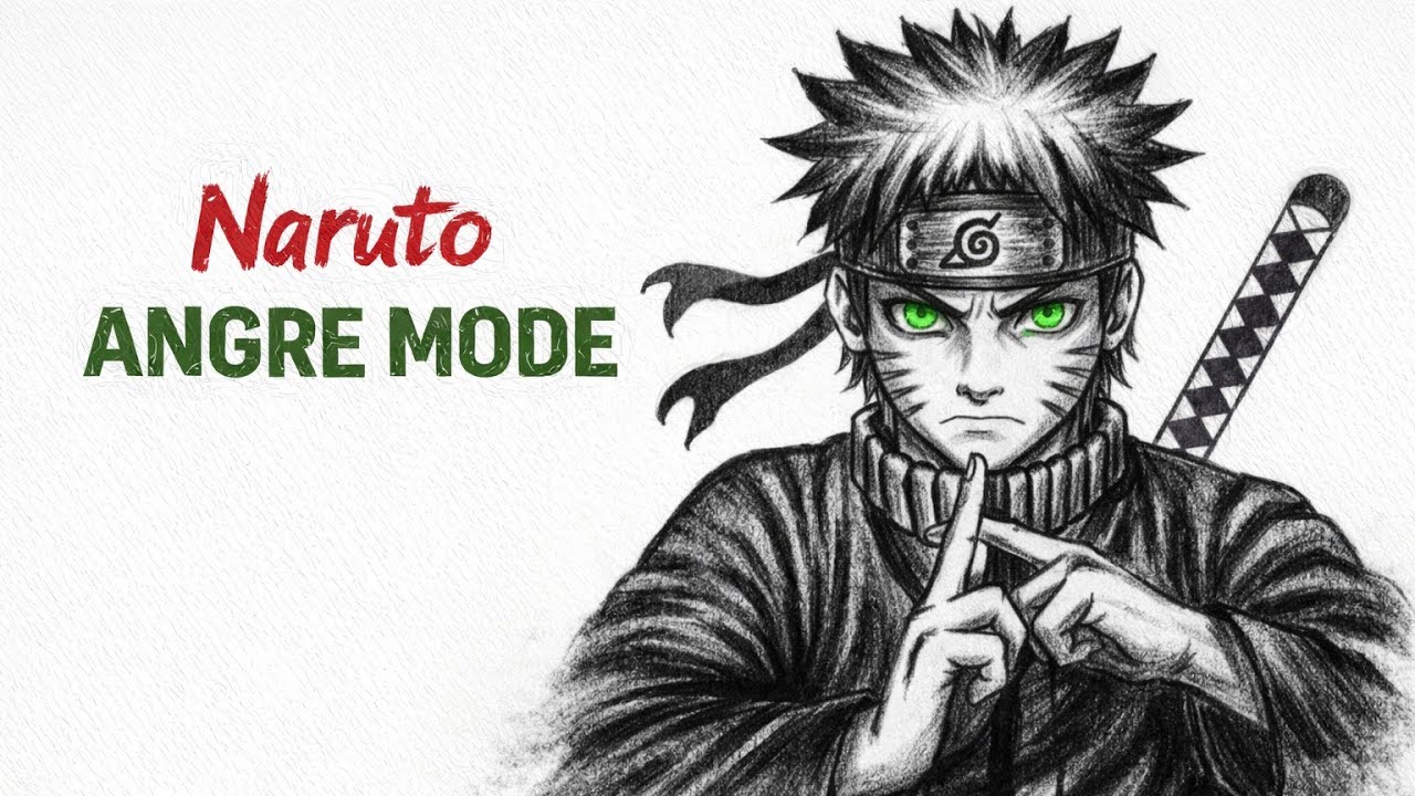 Easy Anime drawing | How to draw Naruto Uzumaki step by step | Naruto drawing for beginners