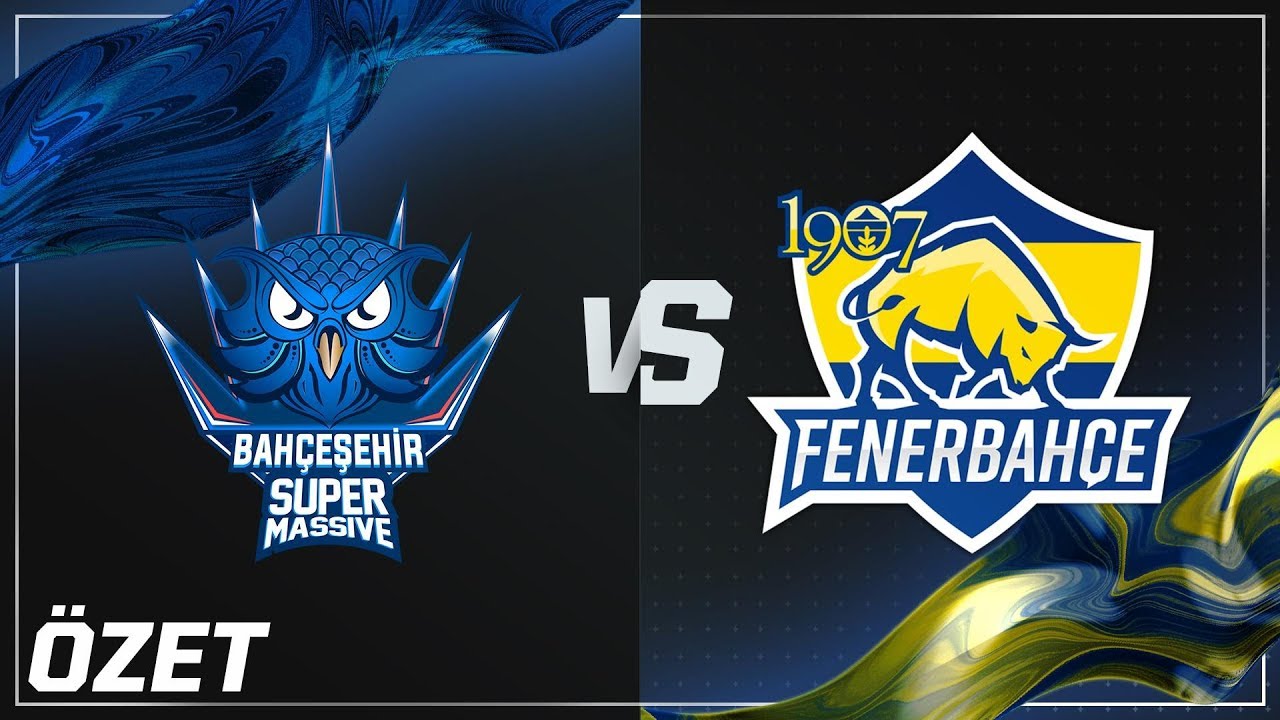 Yarı Final: Bahçeşehir SuperMassive ( SUP ) vs 1907 Fenerbahçe ( FB ) 4. Maç Özeti | 2018 VFŞL Yaz
