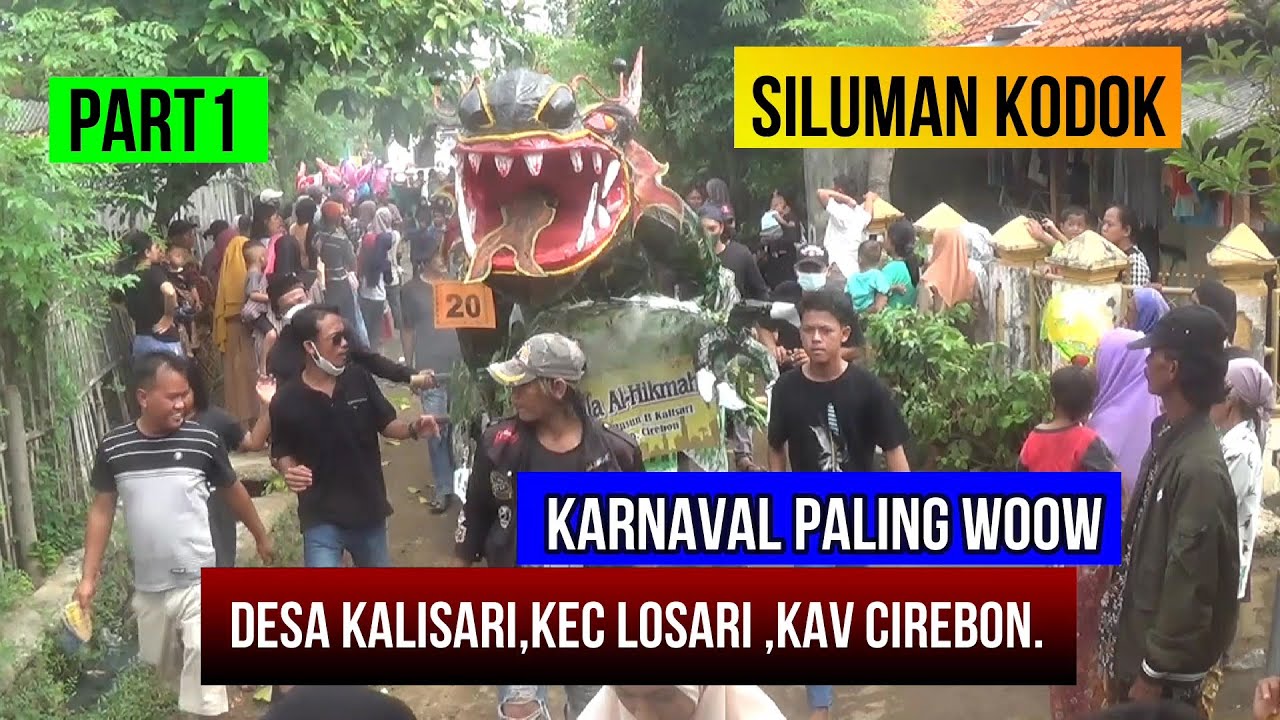 Karnaval paling woow desa kalisari,kec losari ,kab cirebon (PART1).