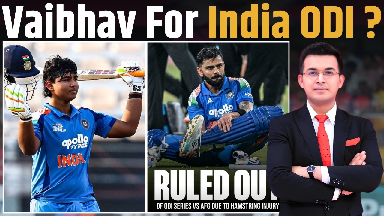 Virat Kohli INJURED! Will Agarkar Pick Teen Sensation Vaibhav Suryavanshi for ODI Debut?