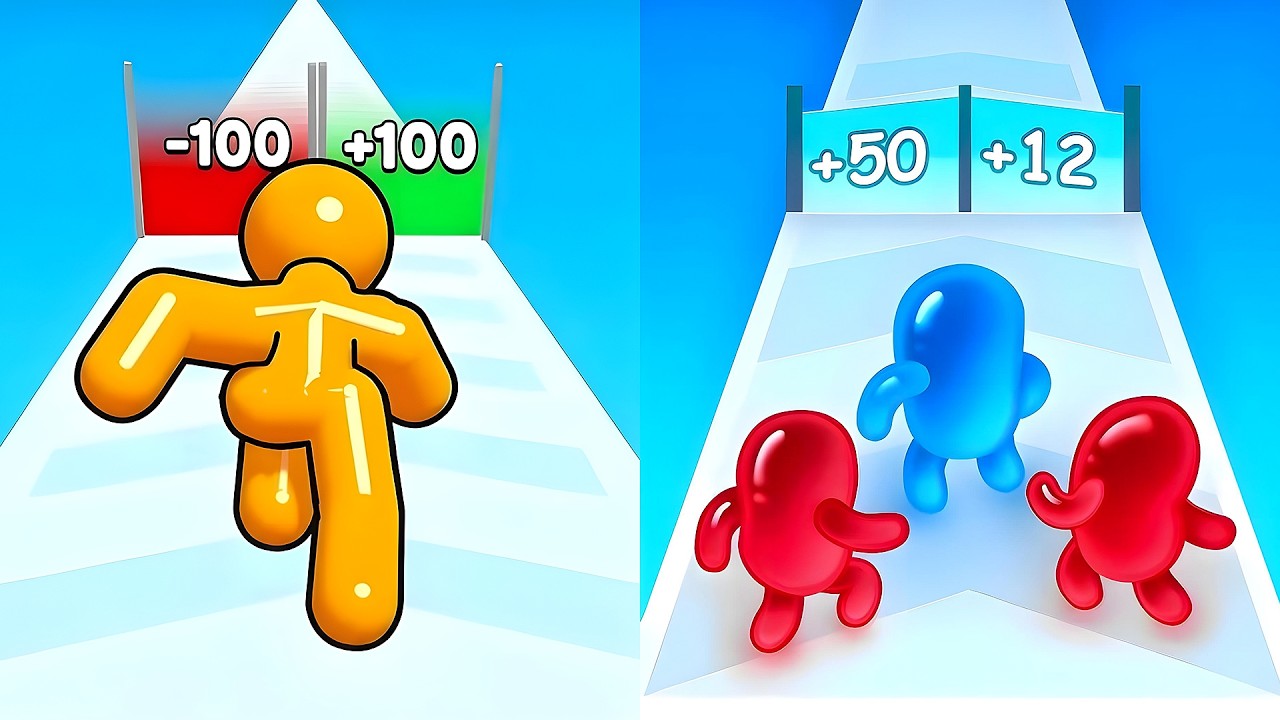 Food Run vs Tall Man Run 🔥 Max Levels Gameplay | 2026 Update