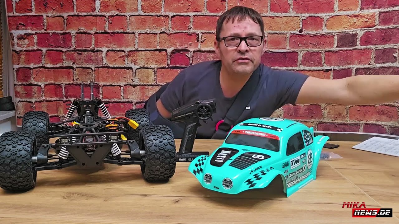 FUN BASHER Team Magic Baja Beetle 1/8 RTR 80 km/h im UNBOXING