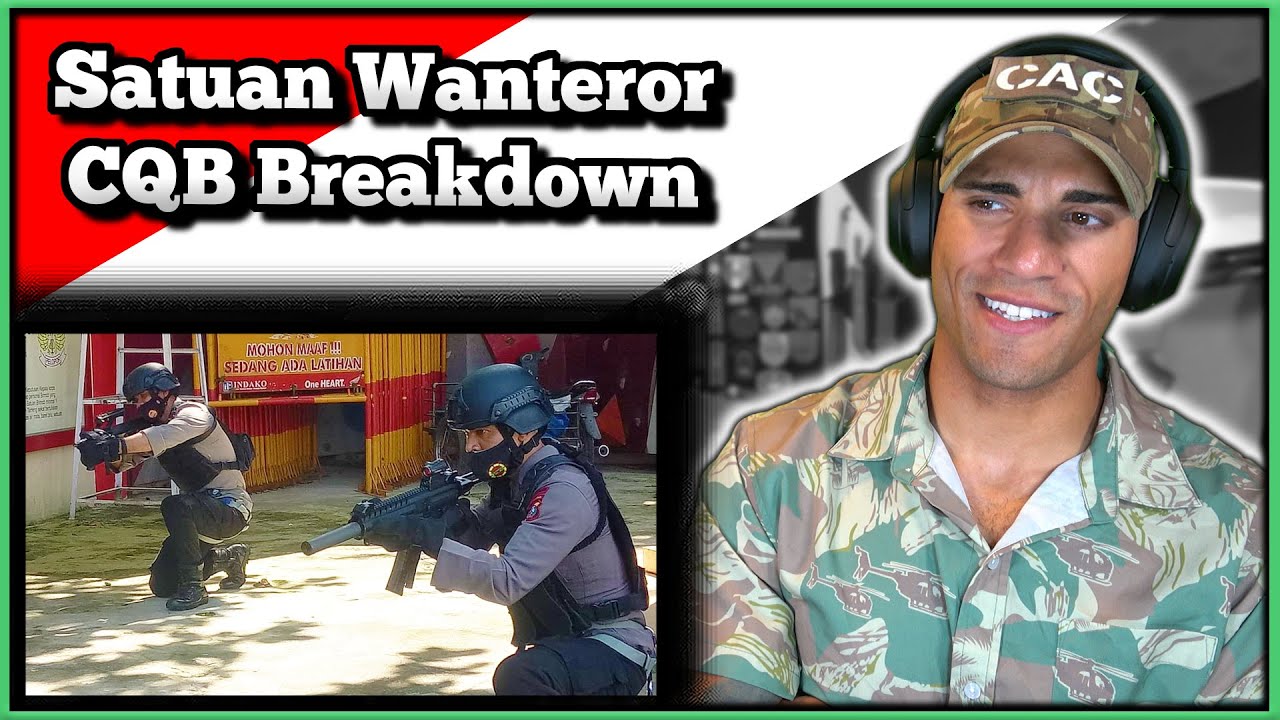 US Marine reacts to the Indonesian Wanteror Unit