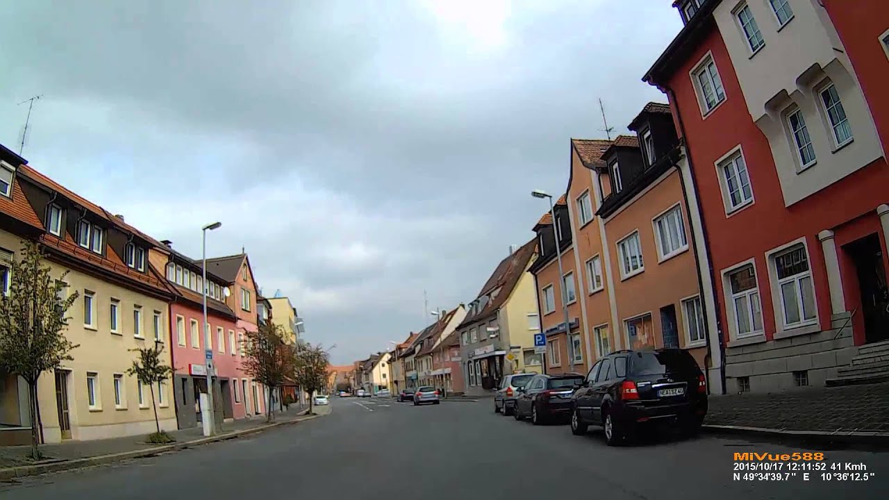 D: Kreisstadt Neustadt a.d.Aisch. Landkreis Neustadt an der Aisch-Bad Windsheim. Oktober 2015