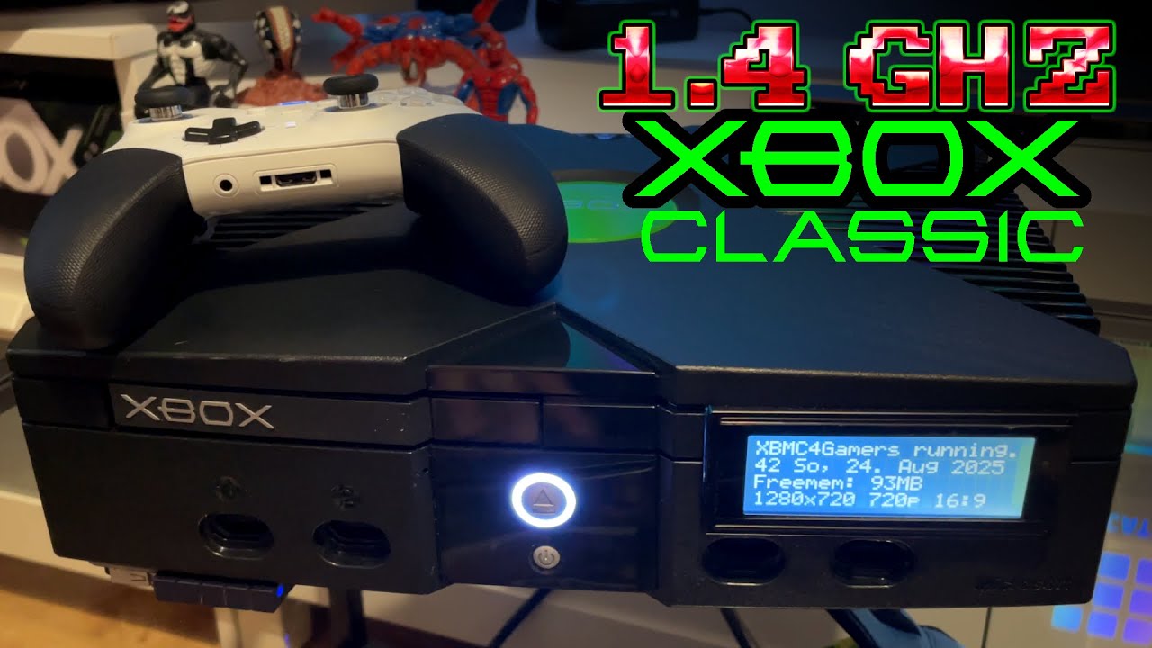 Extrem selten und teuer! Der Aufbau einer Xbox Classic 1.4GHz Konsole!
