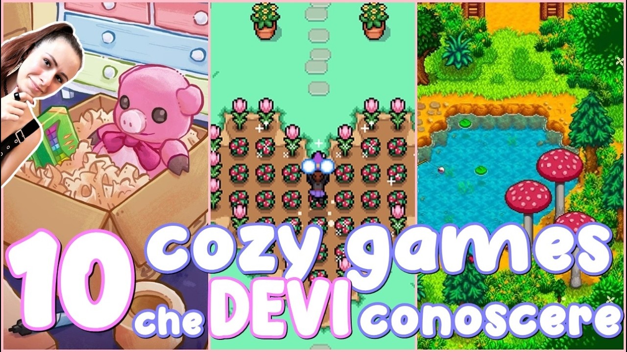10 cozy games che DEVI provare✨