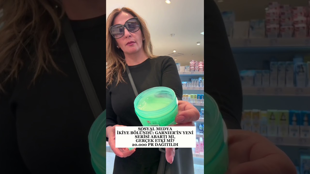 Garnier&rsquo;in yeni serisi sosyal medyada b&uuml;y&uuml;k tartışma yarattı. #almanya
