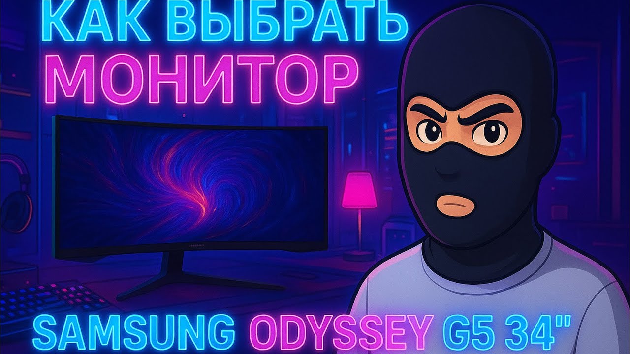 Как выбрать монитор + Обзор Samsung Odyssey G5 (34&rdquo;)