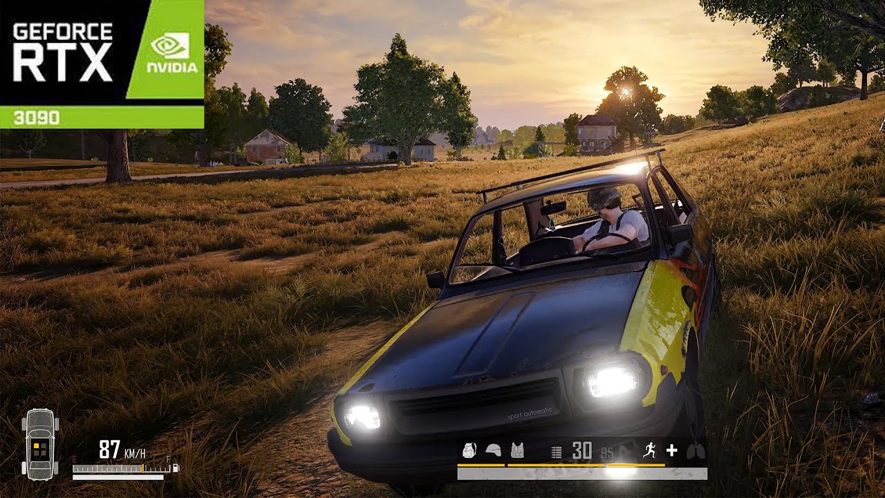 PUBG : RTX 3090 24GB ( 4K Ultra Graphics )