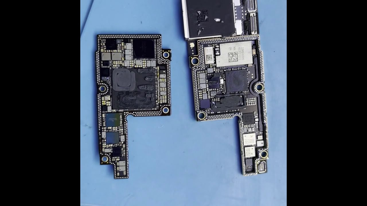 iphone x stuck on passcode fix #iphone #iphonerepair #apple #ios #nfc #iphonex #motherboard #right