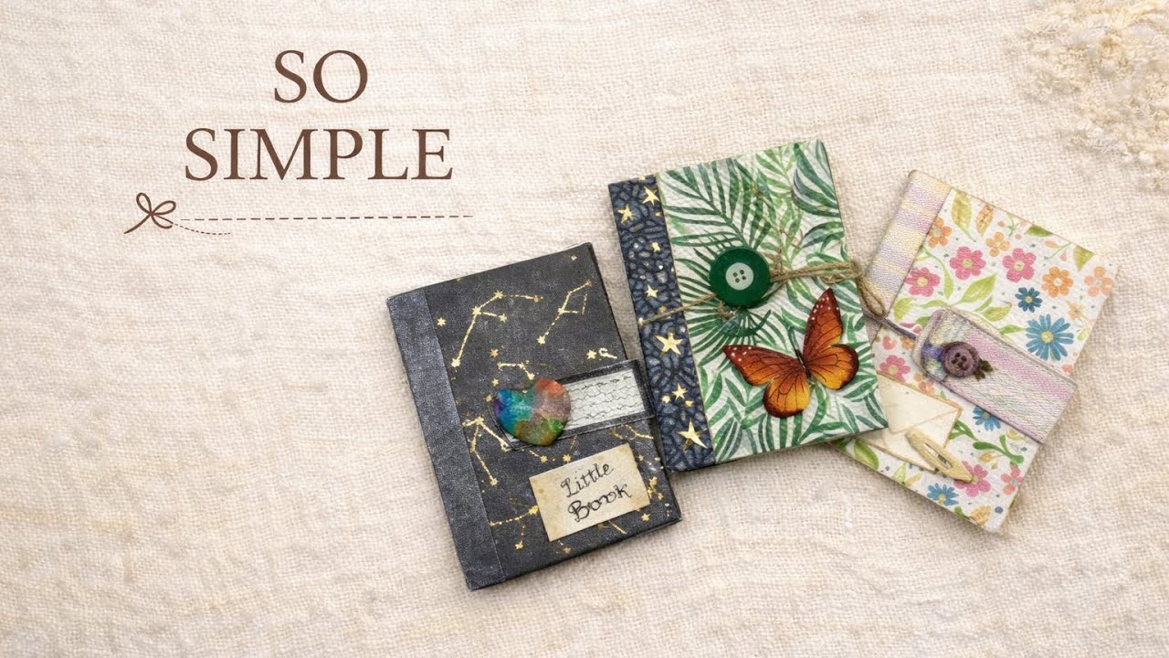 ATC Mini Album Tutorial: One Page Wonder