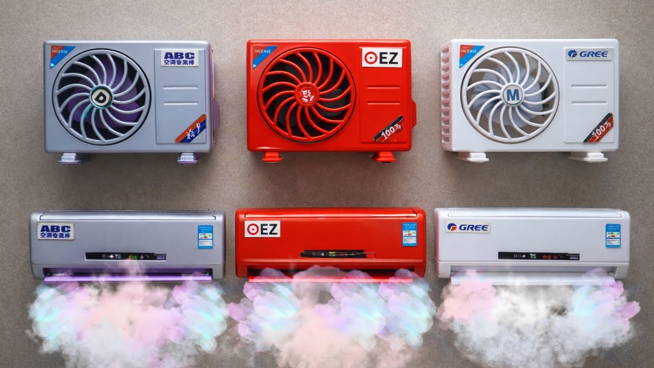 Top 3 Miniature Air Conditioner Unboxing & Test ❄️  Solar AC Gadgets That Really Work!