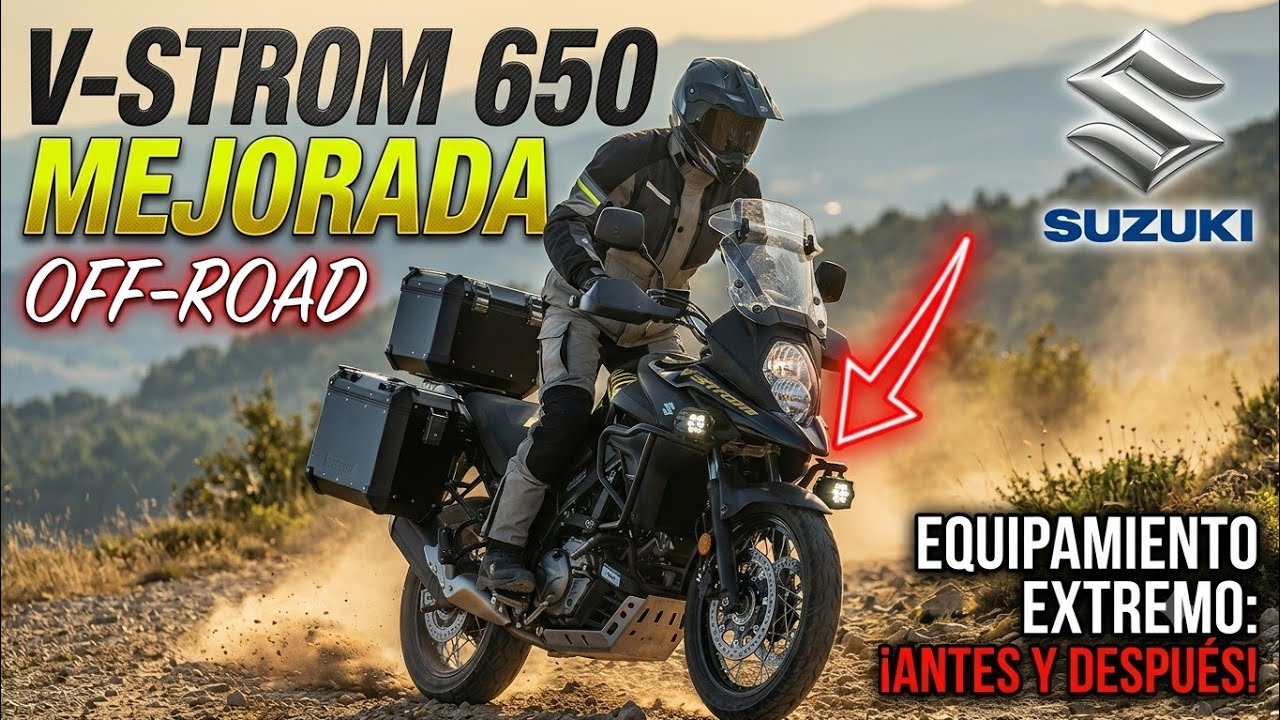 #OPINION  y ACCESORIOS de VSTROM 650.suzuki vstrom.motovlog