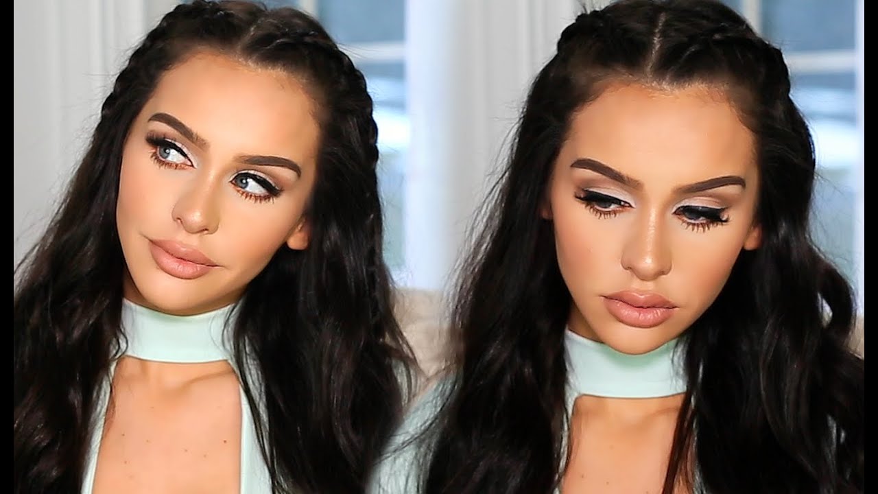 2 EASY Romantic Hair Styles | Carli Bybel