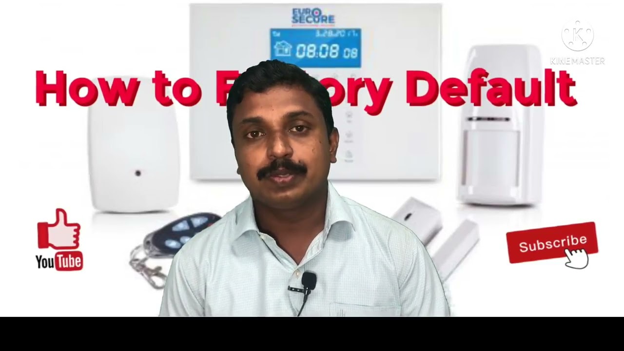 Eurekaforbes Eurosecure IAS 300 How to Reset the Panel Factory Default - Programming-Part 1