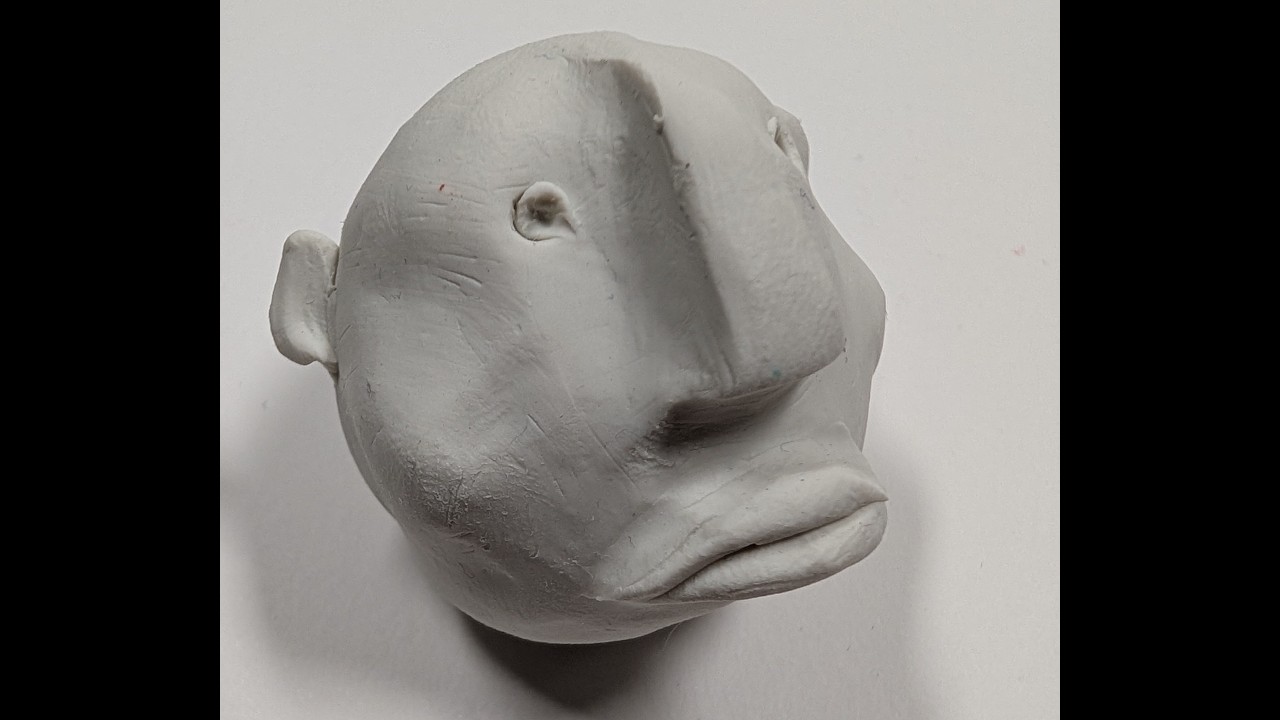 Sculpting a Head Out of Polymer Clay!