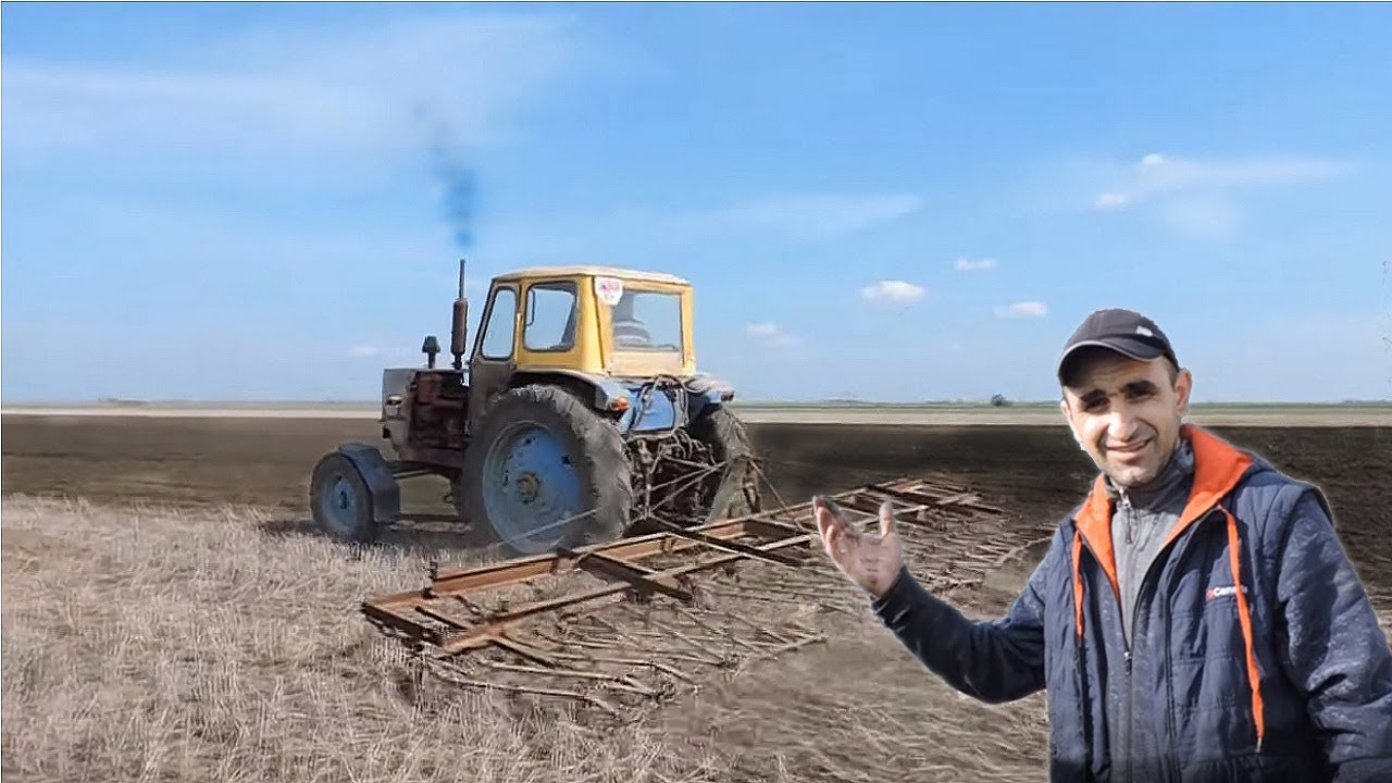 Купили ТРАКТОР ЮМЗ - 6!!! Первый Выезд с Бороной 💲 💪🏼👍🏼🚜  07.03.2020