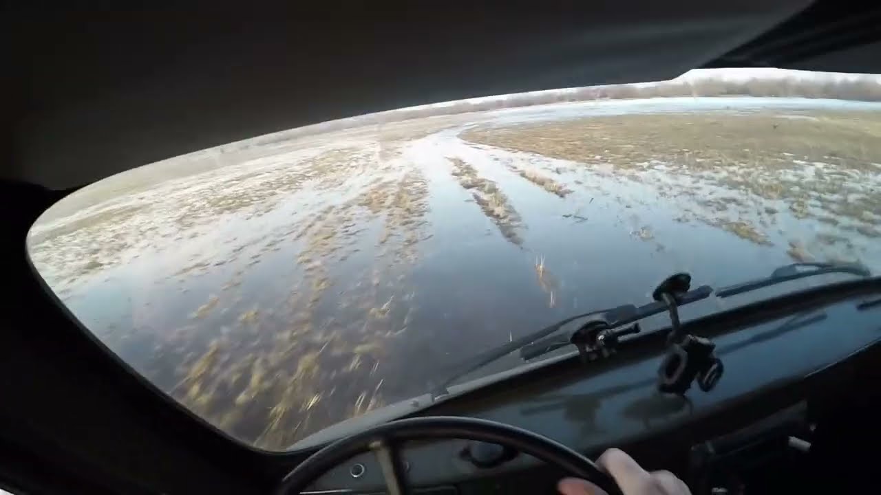 Весенняя поездка по снежку (часть 2)!!!