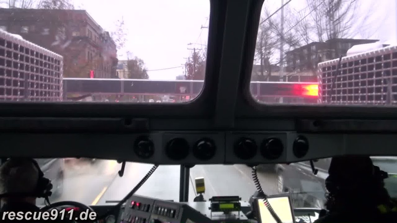 [Ride along] Ladder 10 Seattle Fire Department