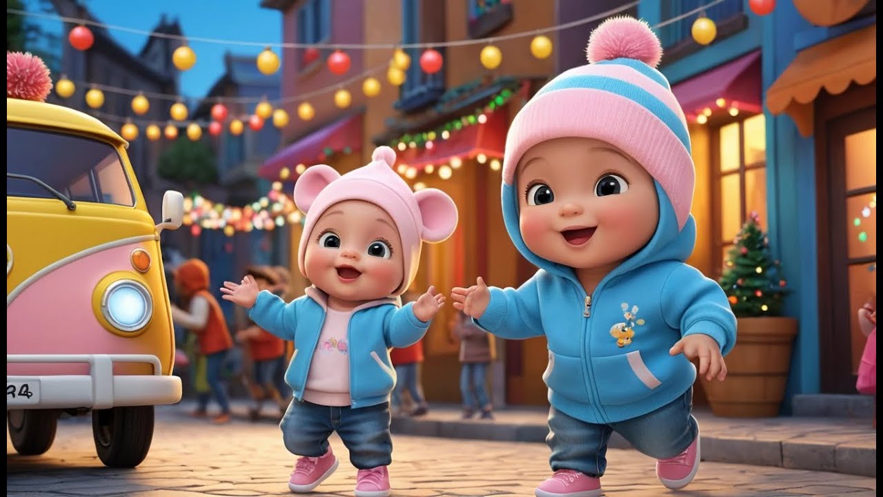 Music Van New Year Street Show | Fun Learning & Music Adventure for Toddlers