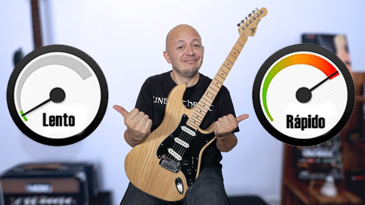 Cómo ganar velocidad en guitarra (aunque toques lento o muy rápido)