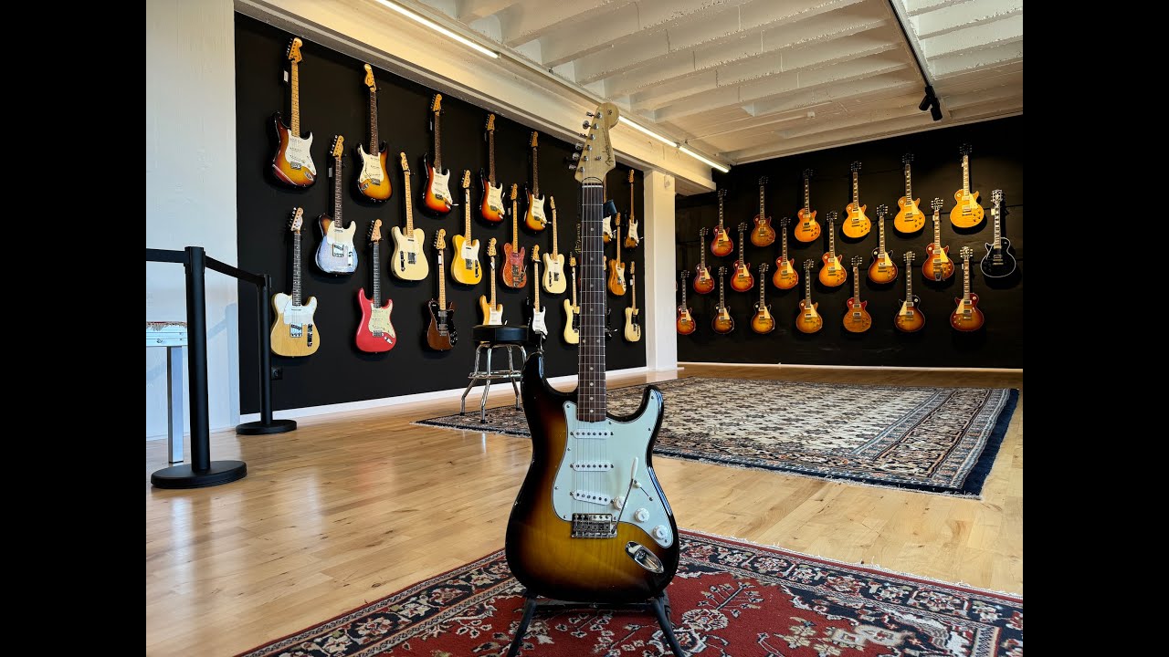 The first 1959 Rosewood Stratocaster