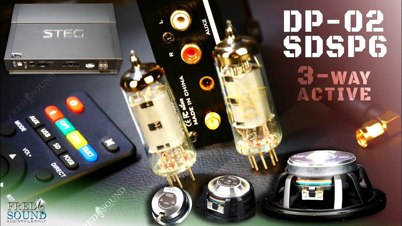 FX AUDIO DP-02 vs STEG ML653 3-Way Active vs SDSP6 4k (FNS)