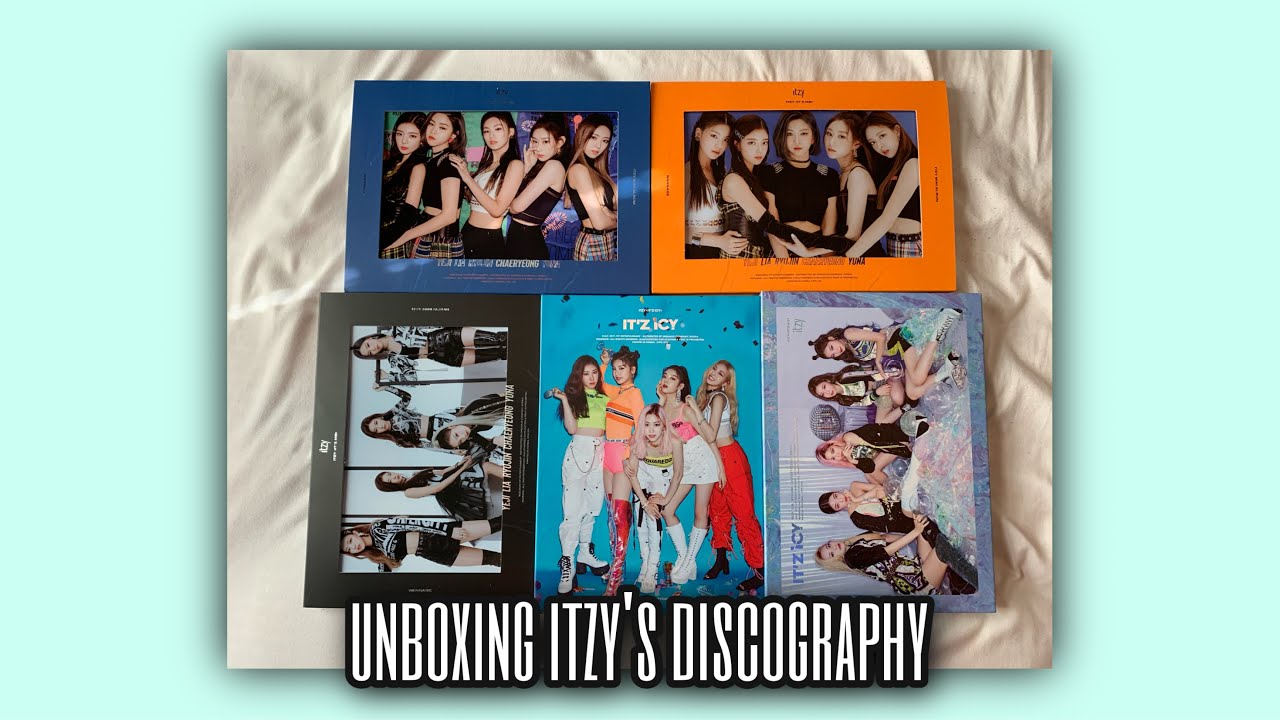 unboxing every ITZY album! ~ starting a new collection ♡