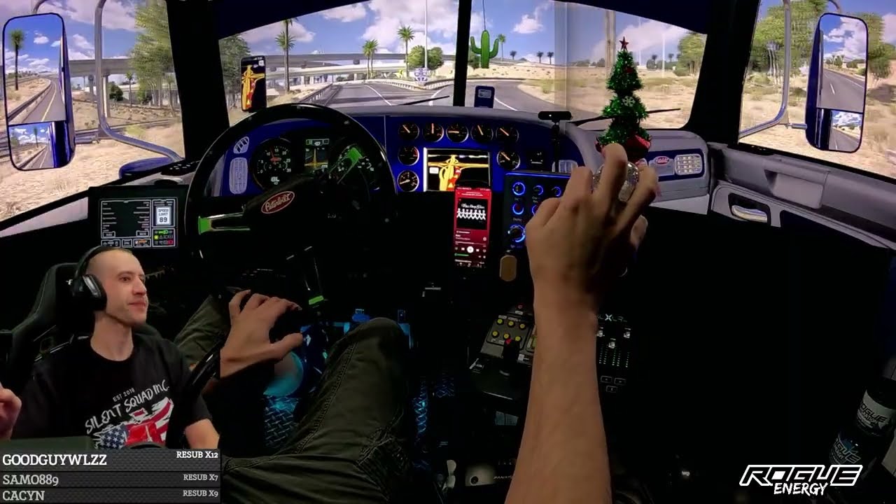 Saturday CONVOY | POV TruckingRogue !twitch
