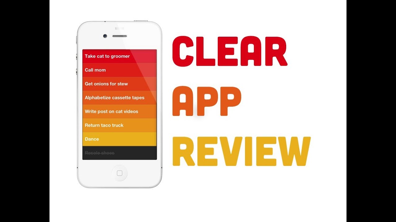Clear: The Best Todo List App for iOS
