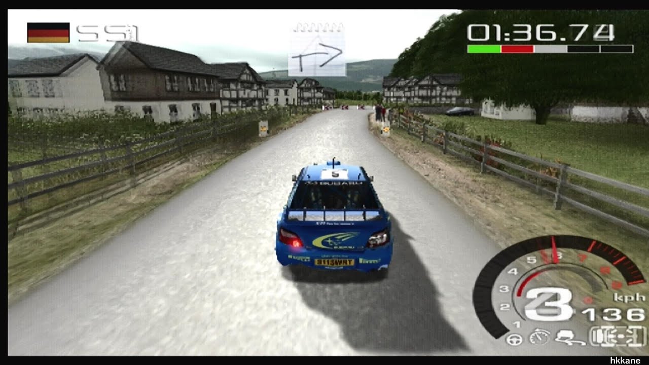 PS2 WRC: Rally Evolved Championship Mode: Germany