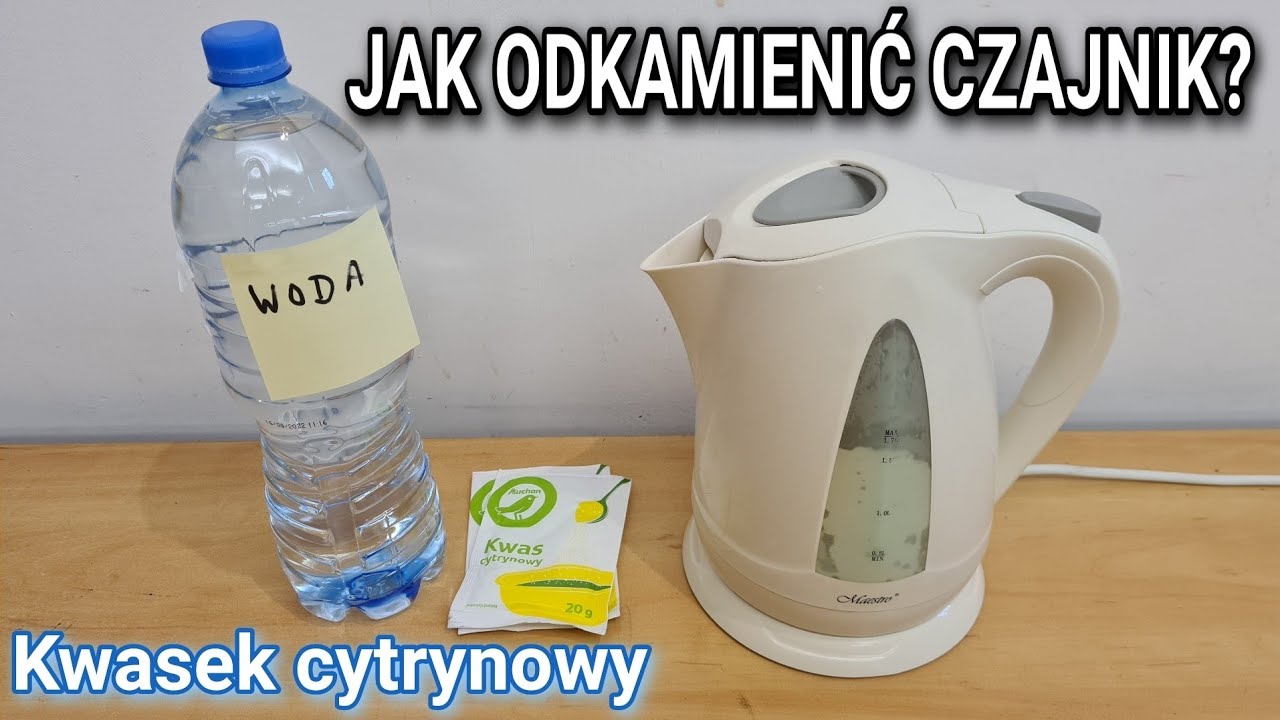 Jak odkamienić czajnik? Szybki i tani spos&oacute;b na odkamienianie czajnika elektrycznego.