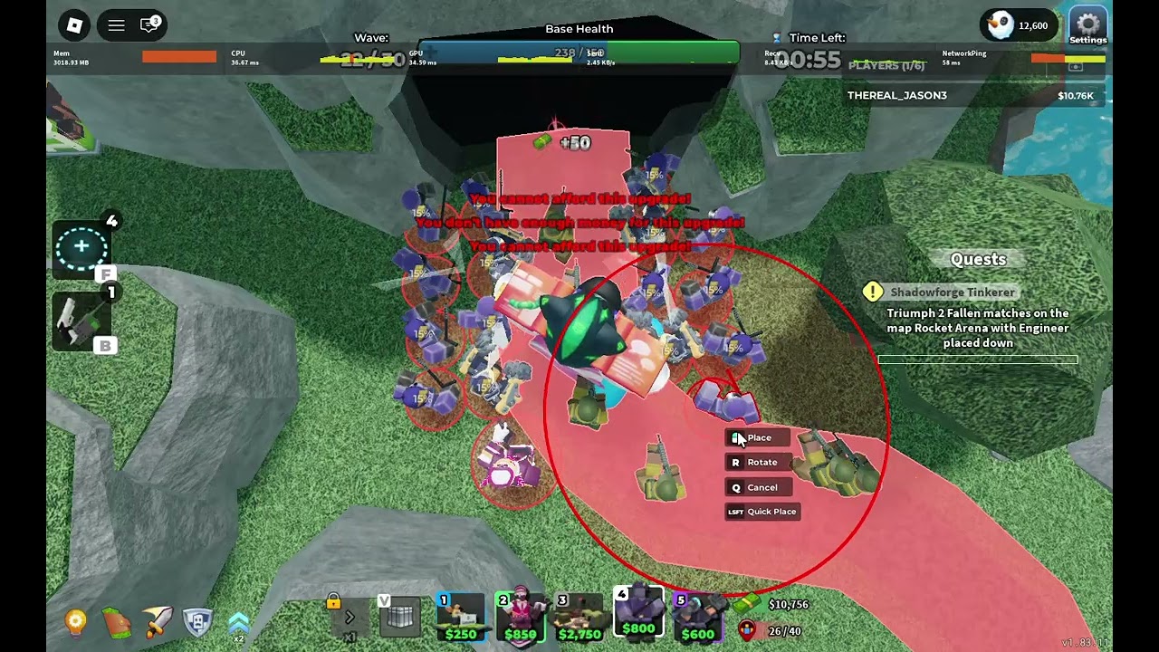 TDSS round 1 Speedrun