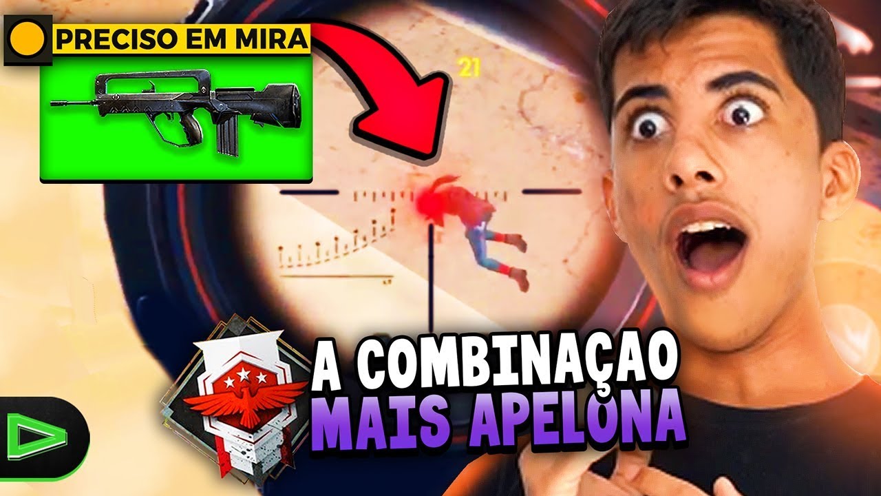 A COMBINAÇÃO MAIS APELONA DO FREE FIRE!!!