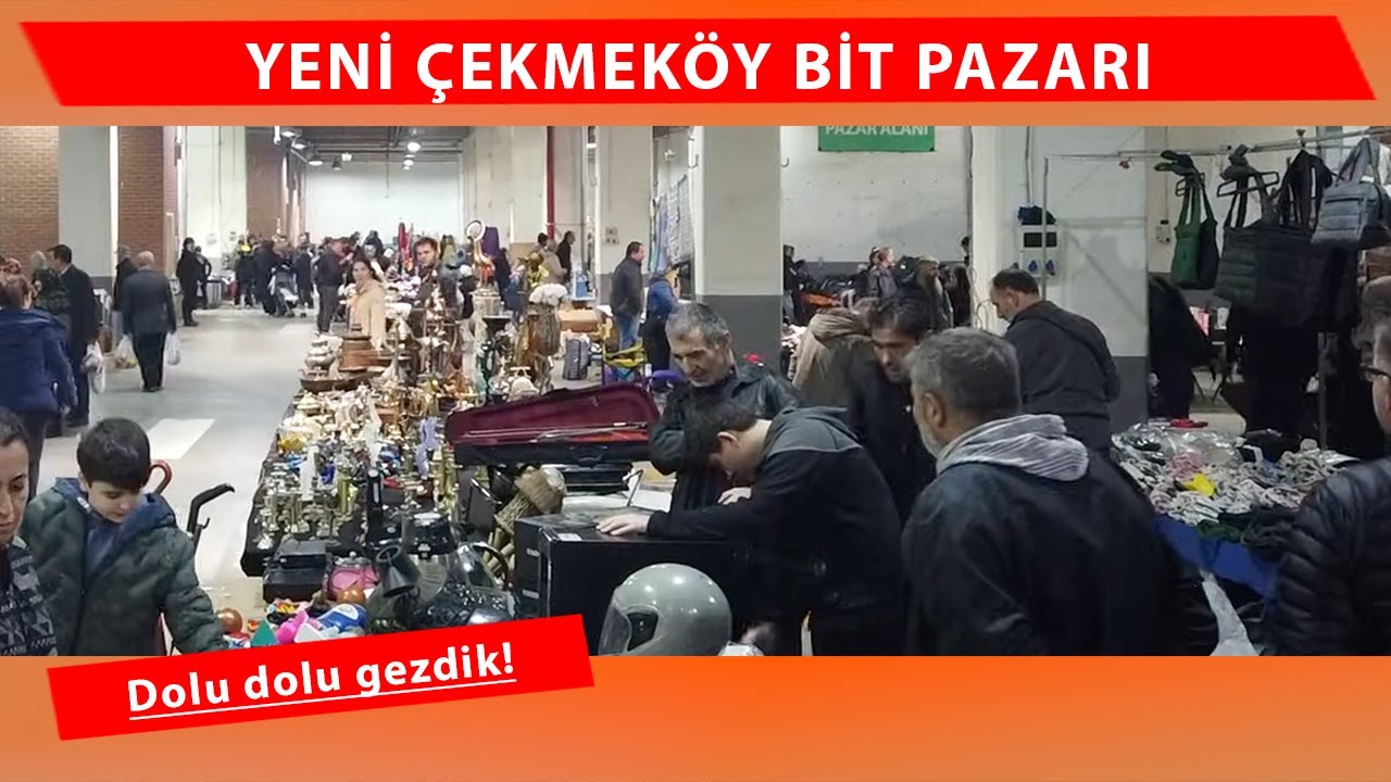  Çekmeköy antika ve nostalji#bitpazarı gezdik! Neler var?  #vlog #funny