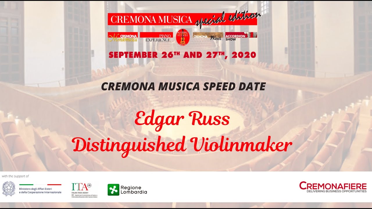 Speed-Date concert with ‘Edgar Russ’ instruments