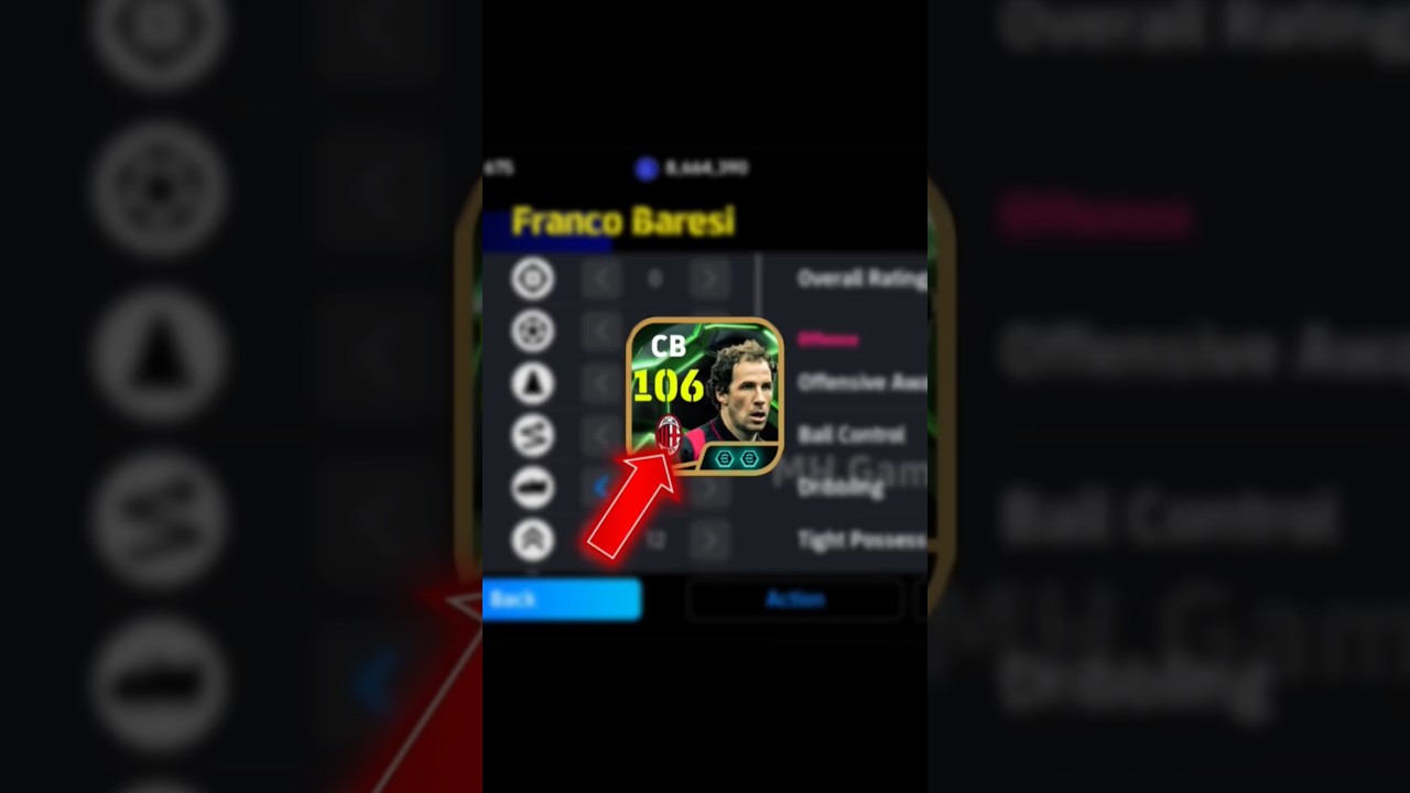 Franco Baresi Best Training Guide in eFootball 2026 | How to train Franco Baresi #efootball2026 #pes