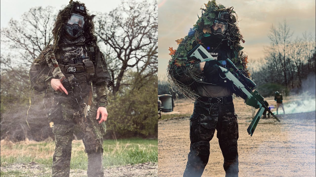 AIRSOFT SNIPER // FULL AUTO HEAVY GUNNER (TRENCH WARFARE) - BLACK OPS AIRSOFT