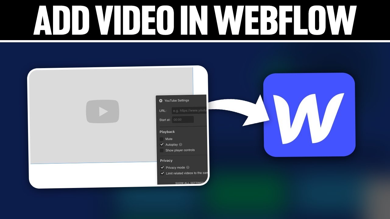 Как добавить видео в Webflow 2025! (Полное руководство)