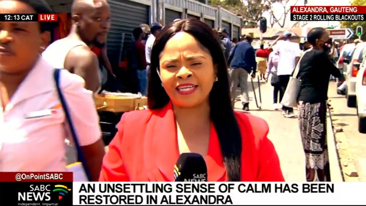 Dudula Movement | Unsettling sense of calm restored in Alexandra township