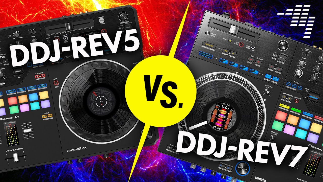 Pioneer DJ DDJ-REV5 vs DDJ-REV7 - Which Serato controller is best for you?