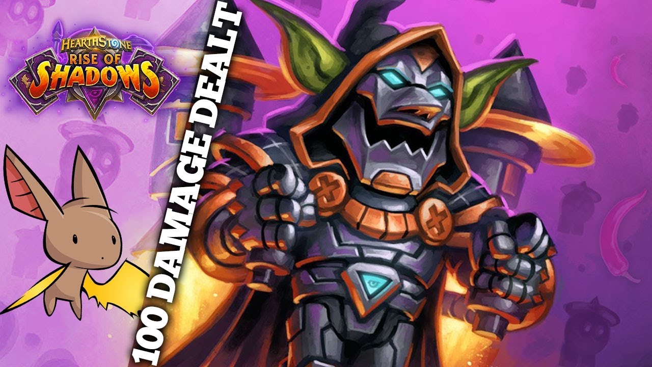 Dealt Over 100 Damage to This Guy | Firebat Hearthstone ft Purple | Rise of Shadows