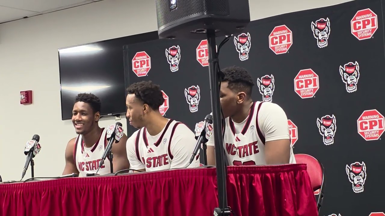 NC State Players Wake Post-game 