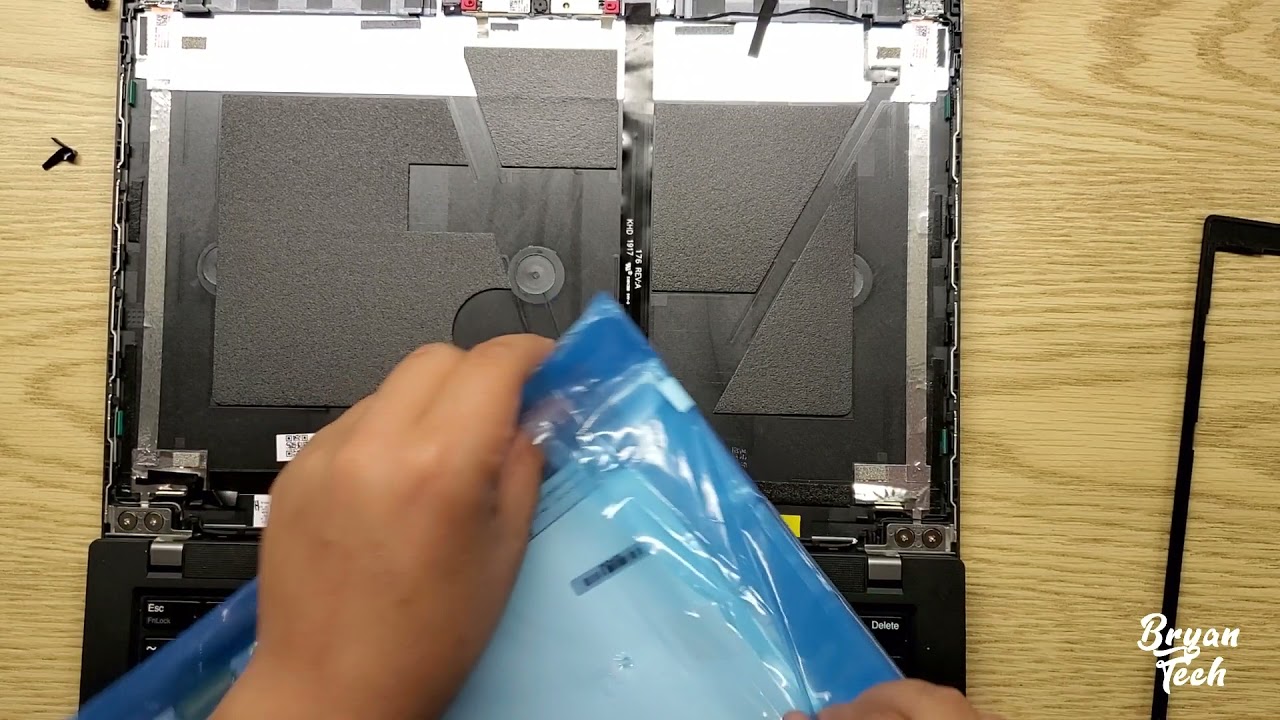 screen replacement on lenovo t490