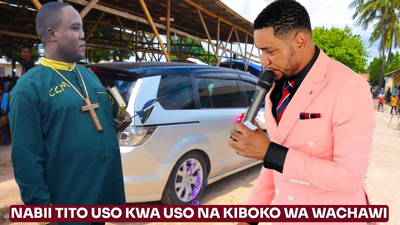 MAAJABU YA NABII TITO MBELE YA KIBOKO YA WACHAWI! USO KWA USO